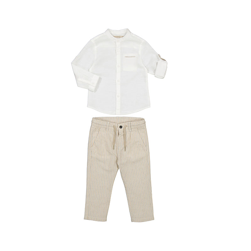 Conjunto Pantalon Largo Lino