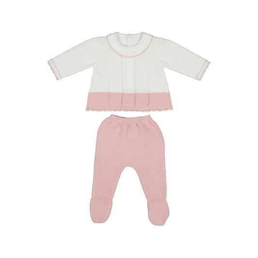 Conjunto Polaina Tricot