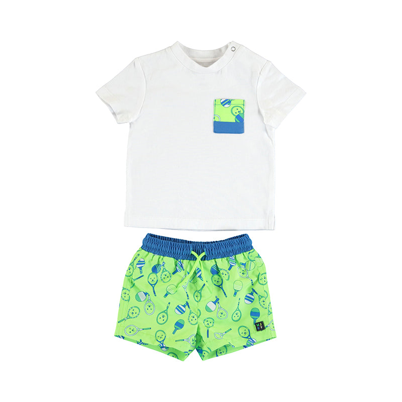 Conjunto Camiseta Bañador