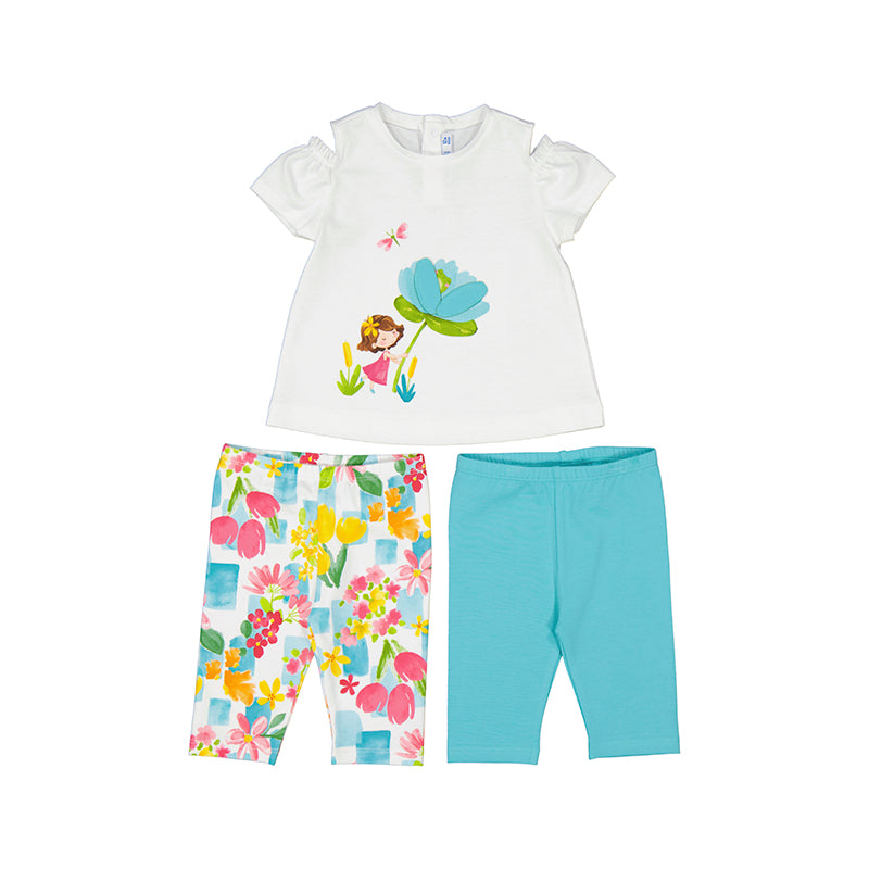Conjunto 2 Leggings Cortos