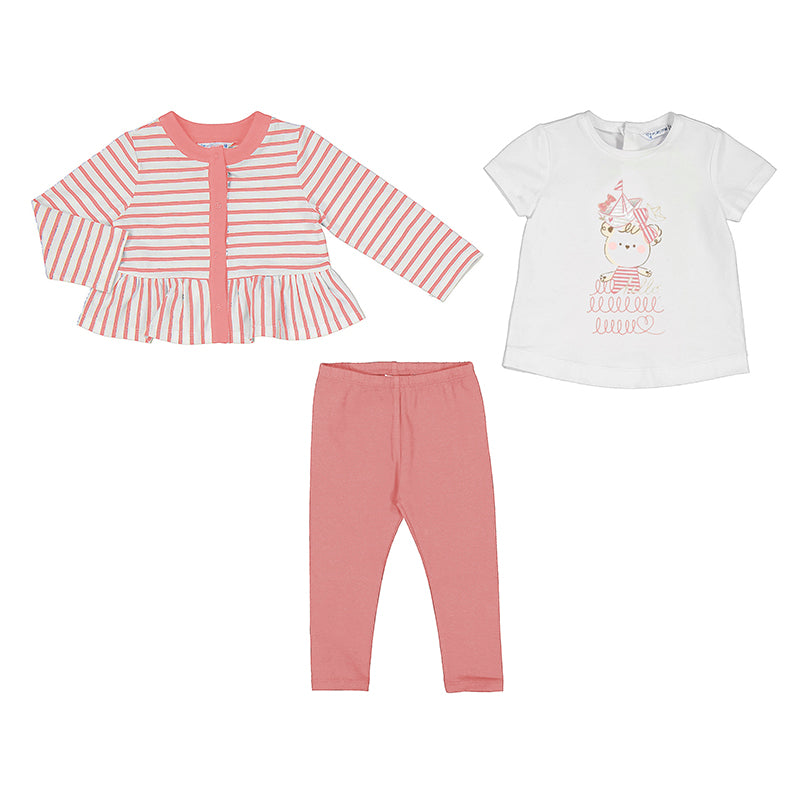 Conjunto Legginga Chaqueta Rayas