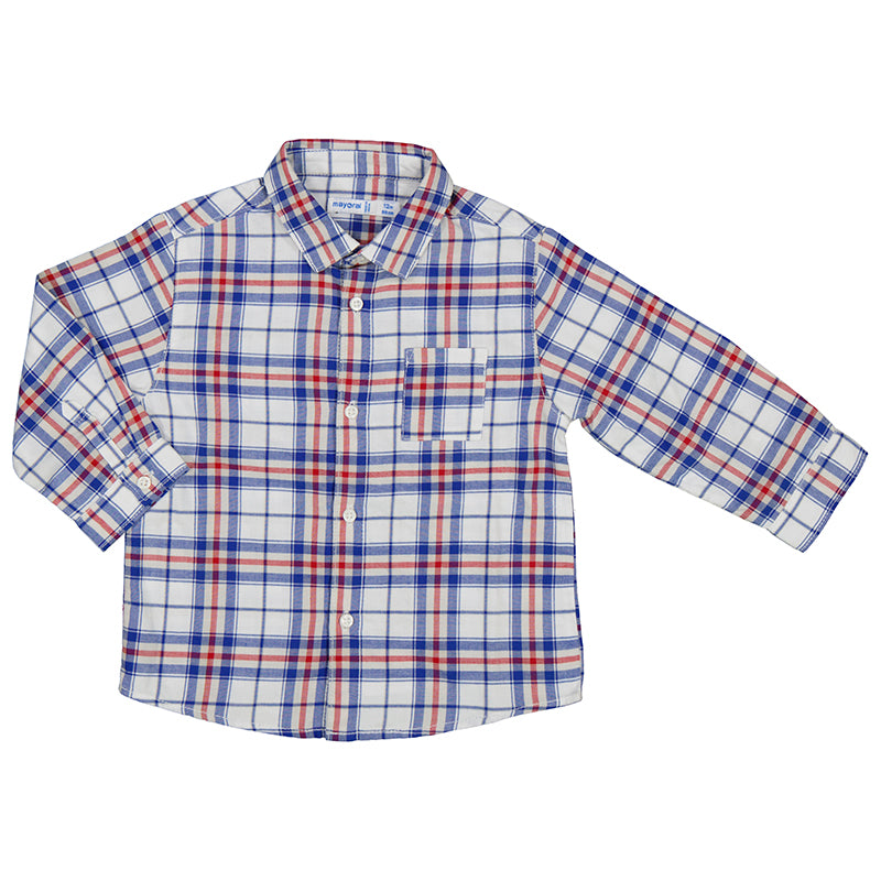 Camisa Manga Larga Cuadros Viella