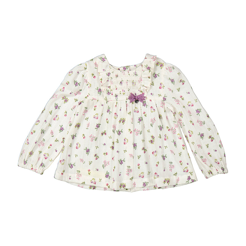 Blusa Gasa Estampada