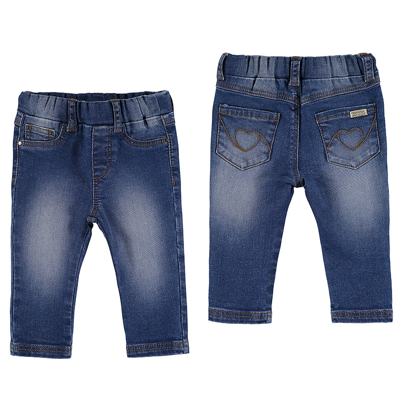 Pantalón Tejano Cerrado (Niña)