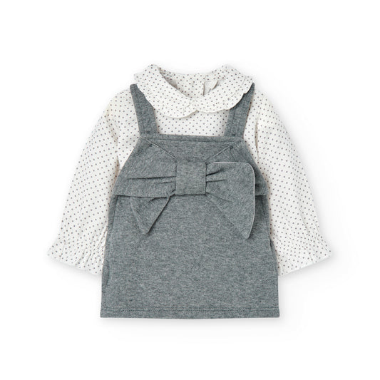 Conjunto Blusa Ml y Vestido Braga