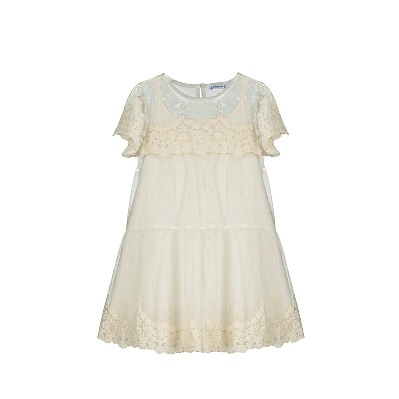 Vestido Tul Bordado