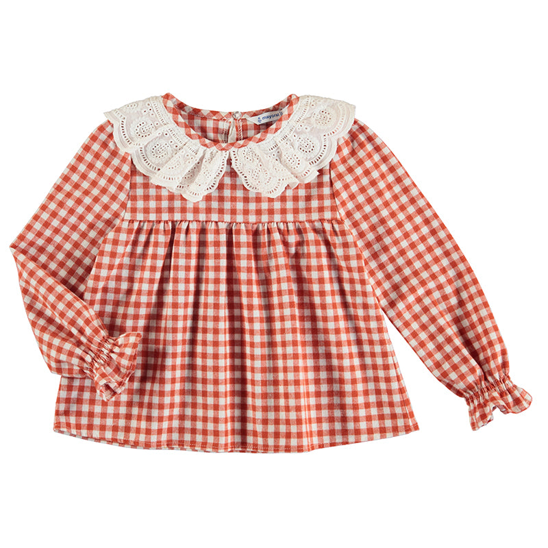 Blusa Cuello Bordado
