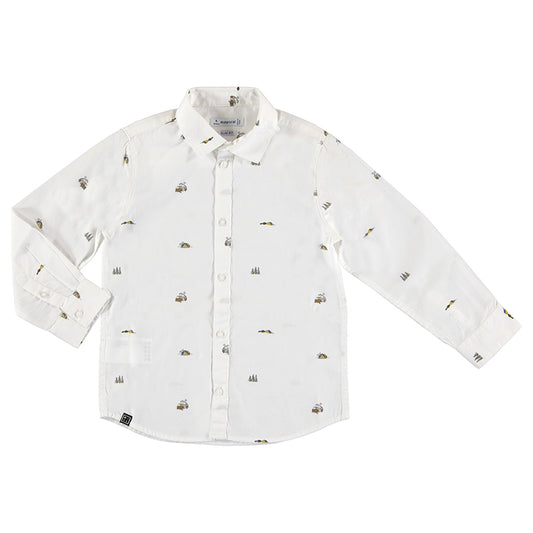 Camisa Ml Estampada