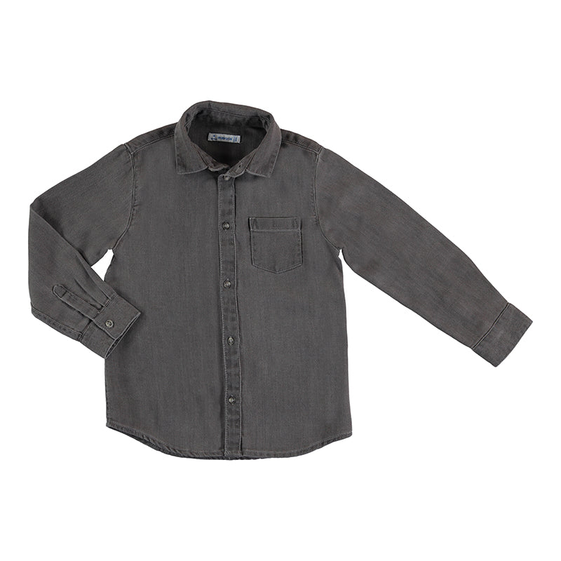Camisa Ml Soft Denim