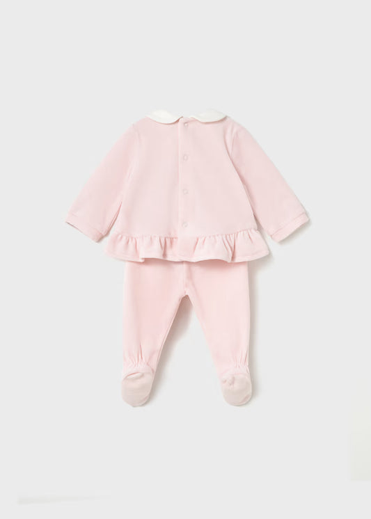 Conjunto polaina tundosado