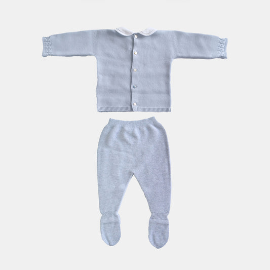 Conjunto en Hilo/ Tela con Cuello