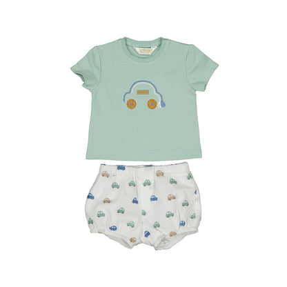 Conjunto Pantalón Corto Bombacho