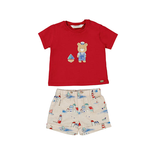 Conjunto Pantalon Corto Camiseta