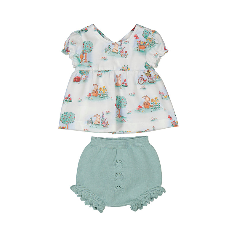 Conjunto short Tricot