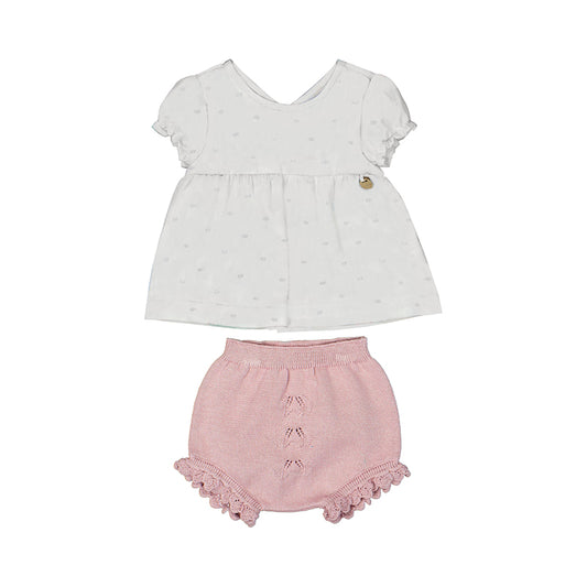 Conjunto short Tricot