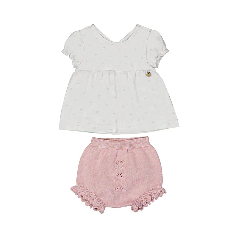 Conjunto short Tricot