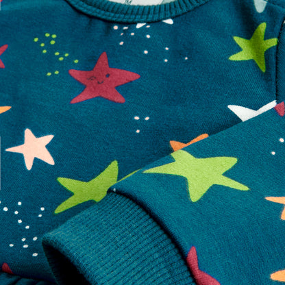 Vestido Felpa Estrellas