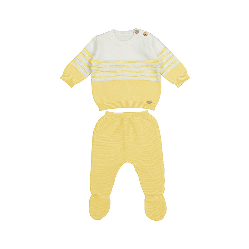 Conjunto Polaina Tricot