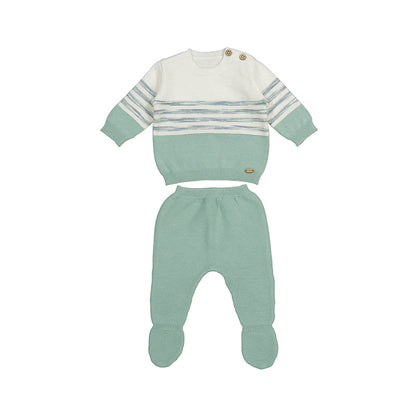 Conjunto Polaina Tricot