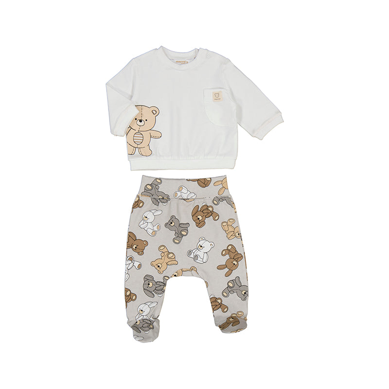 Conjunto Polaina Luna osos