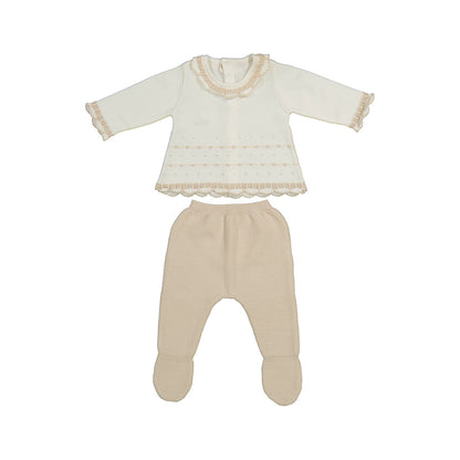 Conjunto Polaina Tricot