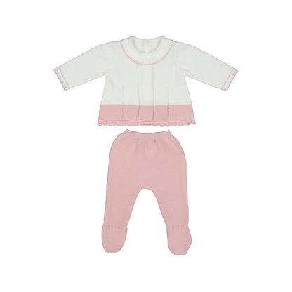 Conjunto Polaina Tricot