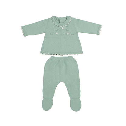 Conjunto Polaina Tricot