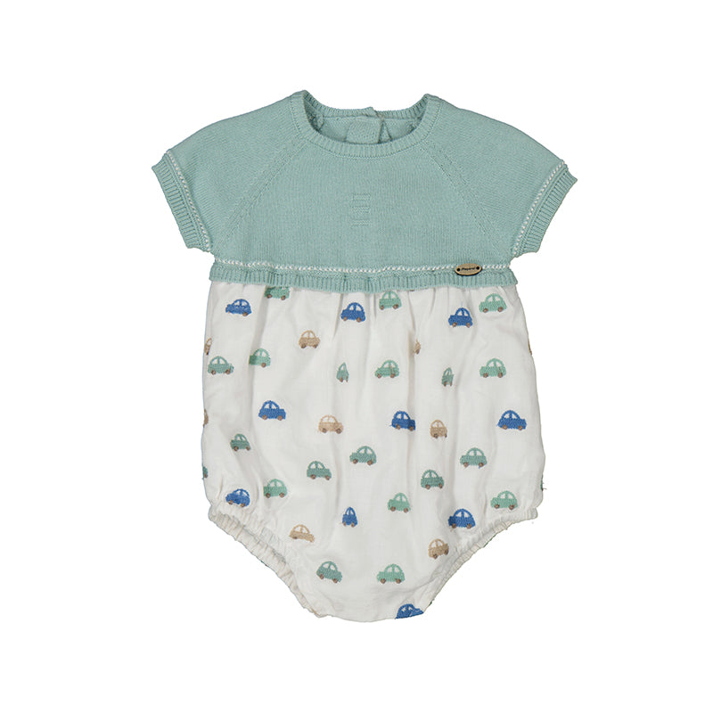 Pelele Tricot y plana