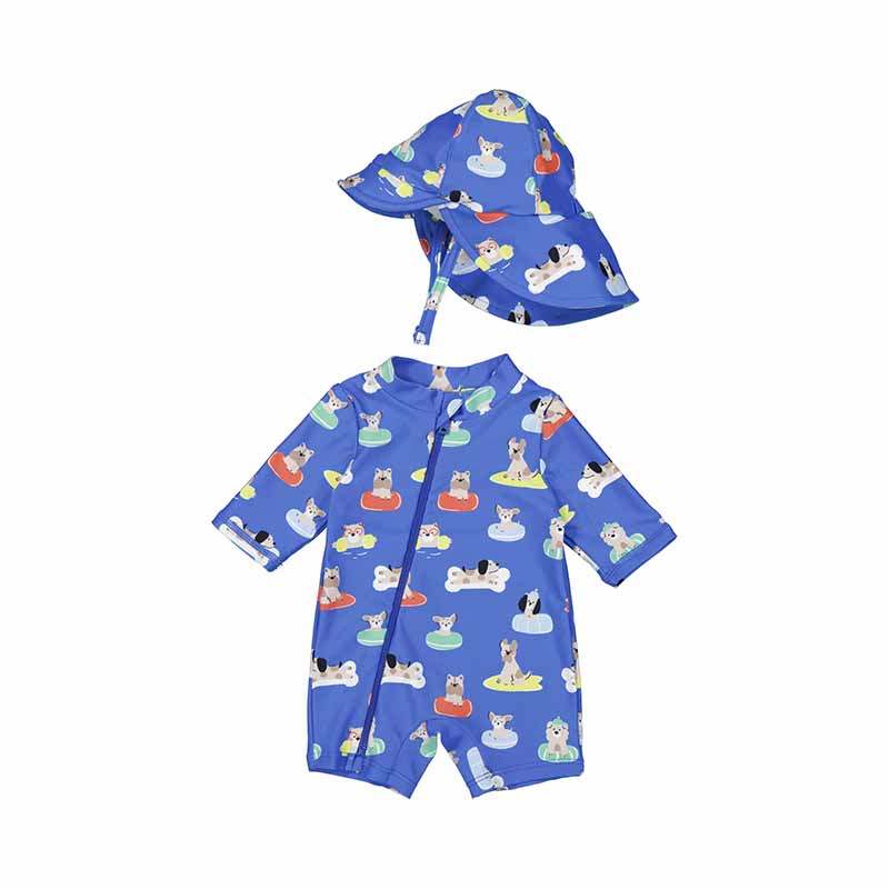 Conjunto Baño Pelele con Gorro