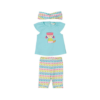 Conjunto Leggings Capri y Balaca