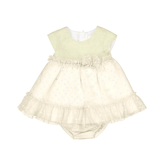 Vestido Combinado Tul