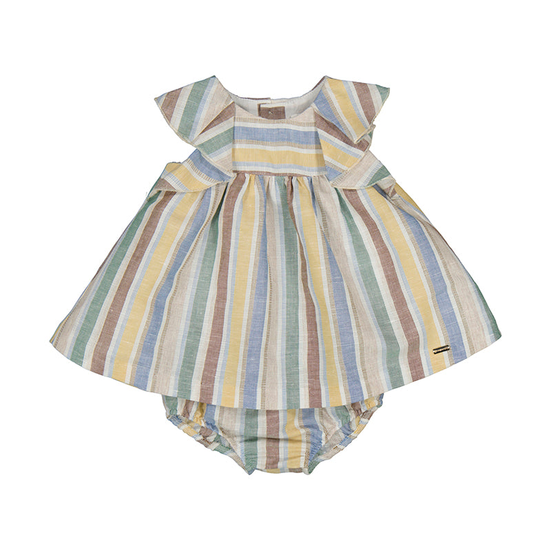 Vestido Rayas Lino