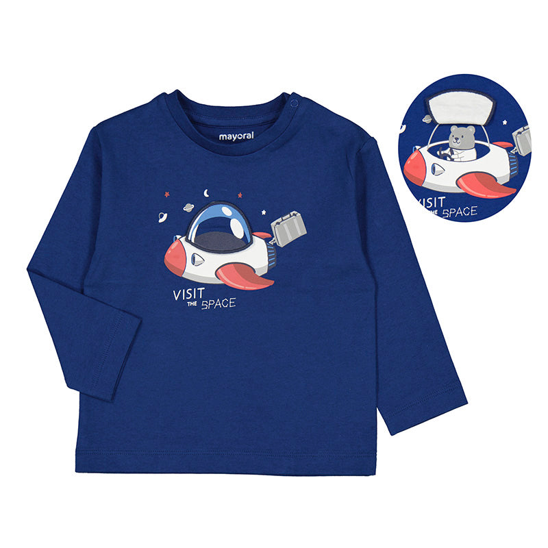 Camiseta Manga Larga Space
