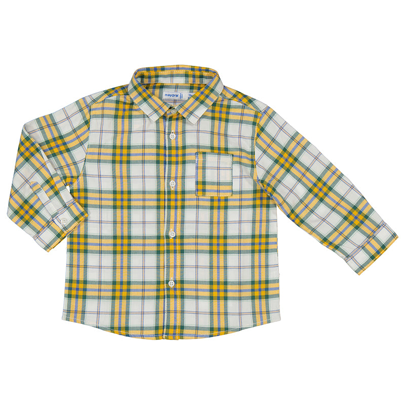 Camisa Manga Larga Cuadros Viella