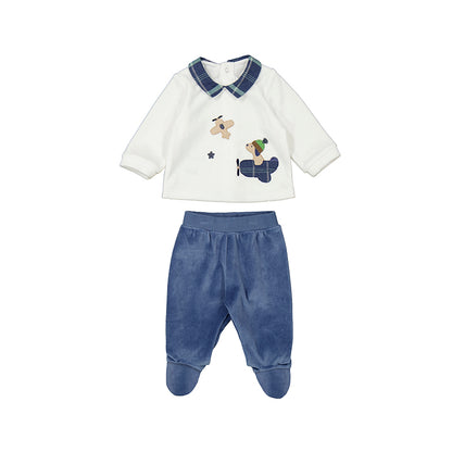 Conjunto Polaina Tundosado con Cuello