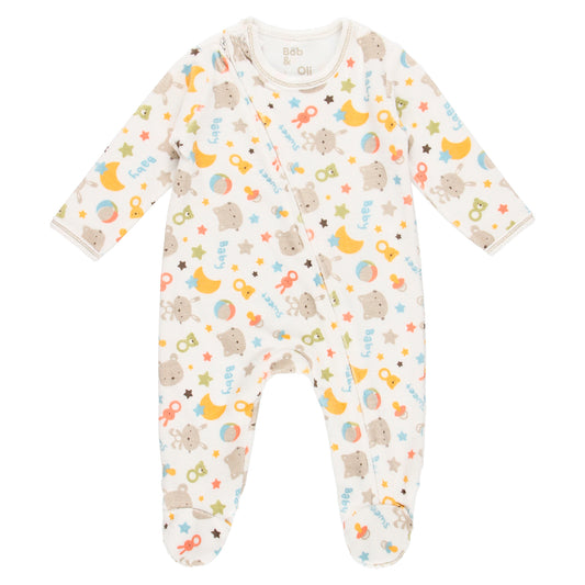 Pelele Terciopelo Estampado
