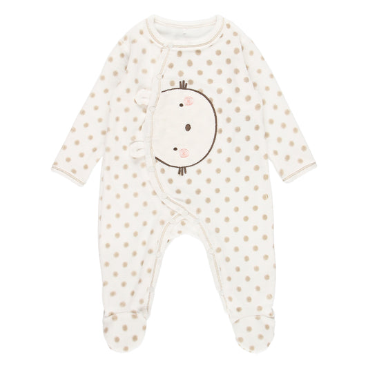 Pelele Terciopleo Lunares