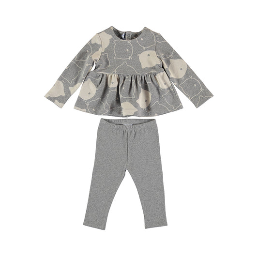 Conjunto Leggings Punto Jacquard