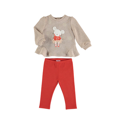 Conjunto Leggings Terciopelo