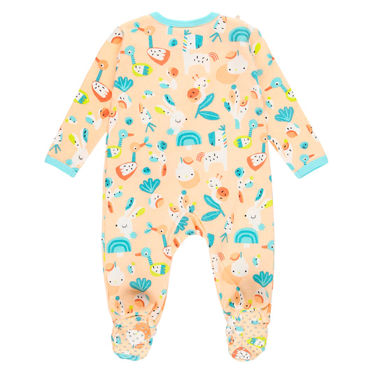 Pelele Punto Estampado con Polainas