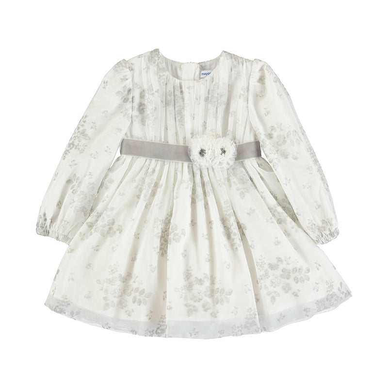 Vestido Tul Flocado