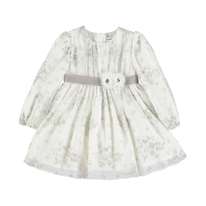 Vestido Tul Flocado