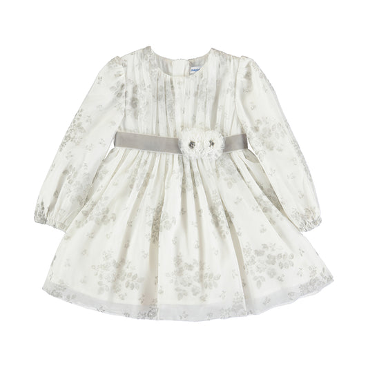Vestido Tul Flocado