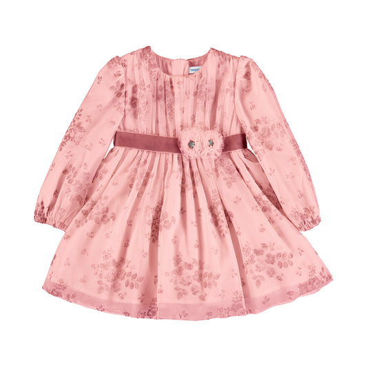 Vestido Tul Flocado