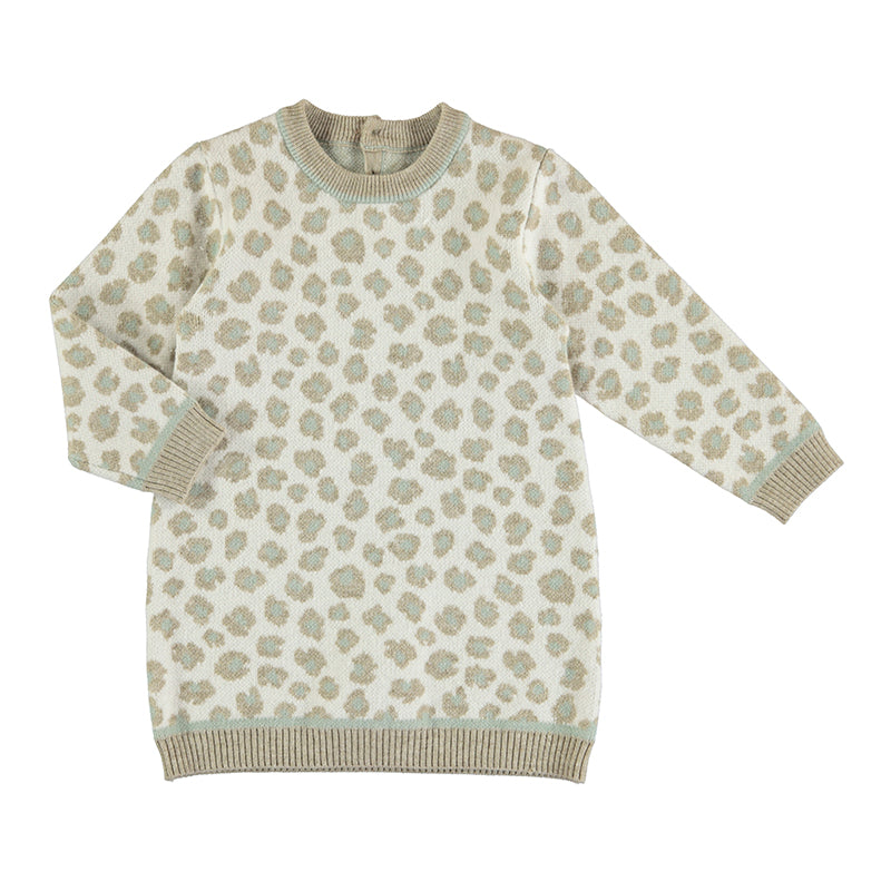 Vestido Tricot Print Animal