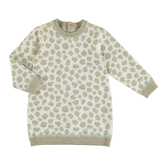 Vestido Tricot Print Animal