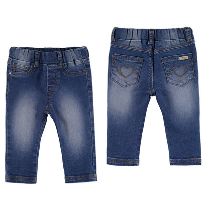Pantalón Tejano Cerrado (Niña)