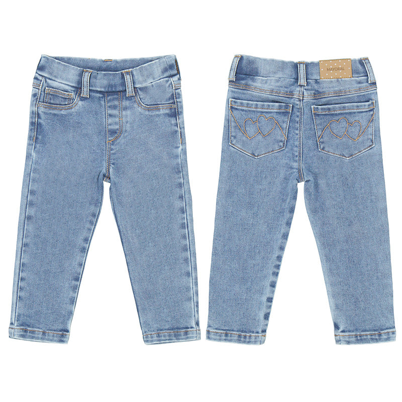 Pantalón Tejano Cerrado (Niña)