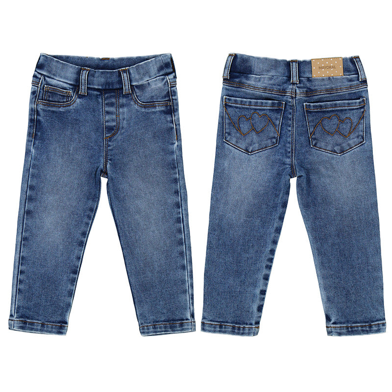 Pantalón Tejano Cerrado (Niña)
