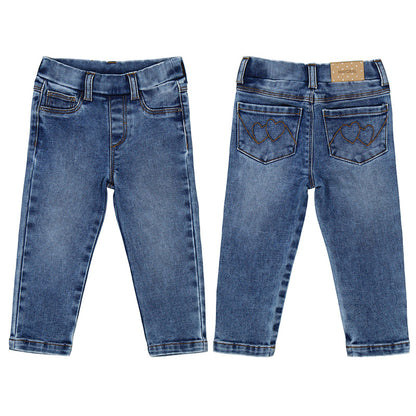 Pantalón Tejano Cerrado (Niña)